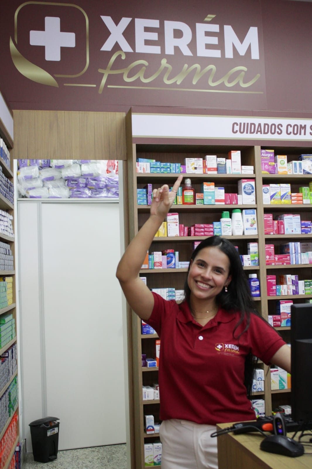 Atendimento dentro da loja